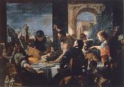 Mattia Preti Mattia Preti the guest meal Abschaloms oil on canvas